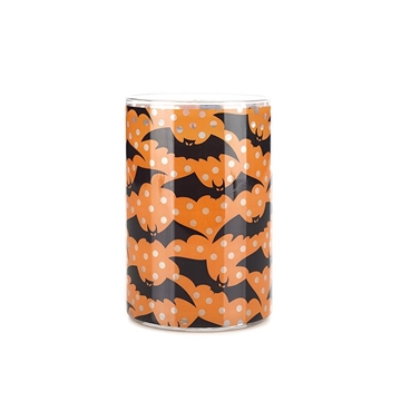 Picture of Candy Corn Polka Dot Bats Lumie™ Candle